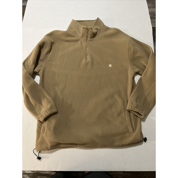 Southpole Other - South Pole 1/4 Zip‎ Fleece Pullover Men's Size Large Beige NWT